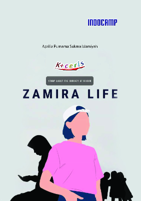 Sampul buku Zamira life